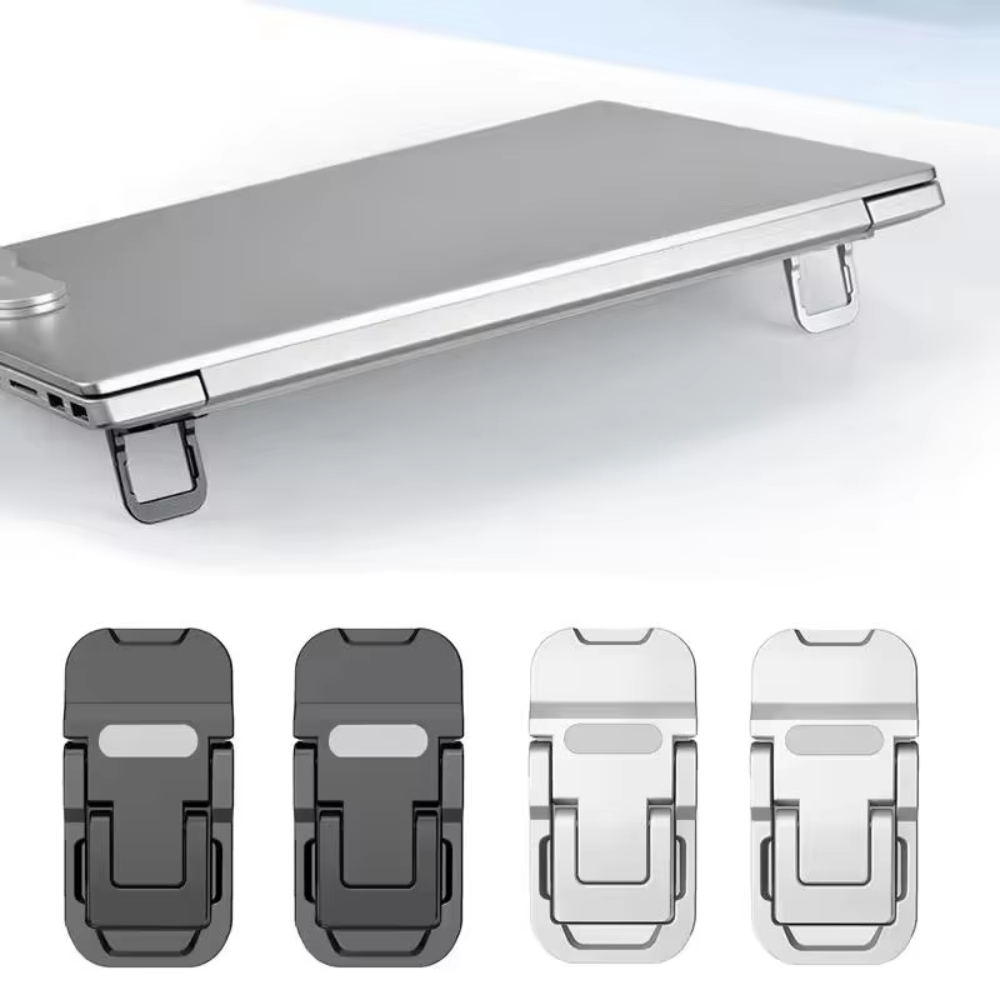 Laptop Stand Riser - 1Set faltbarer Mini-Laptop-Ständer, tragbarer Computer-Tastaturständer mit