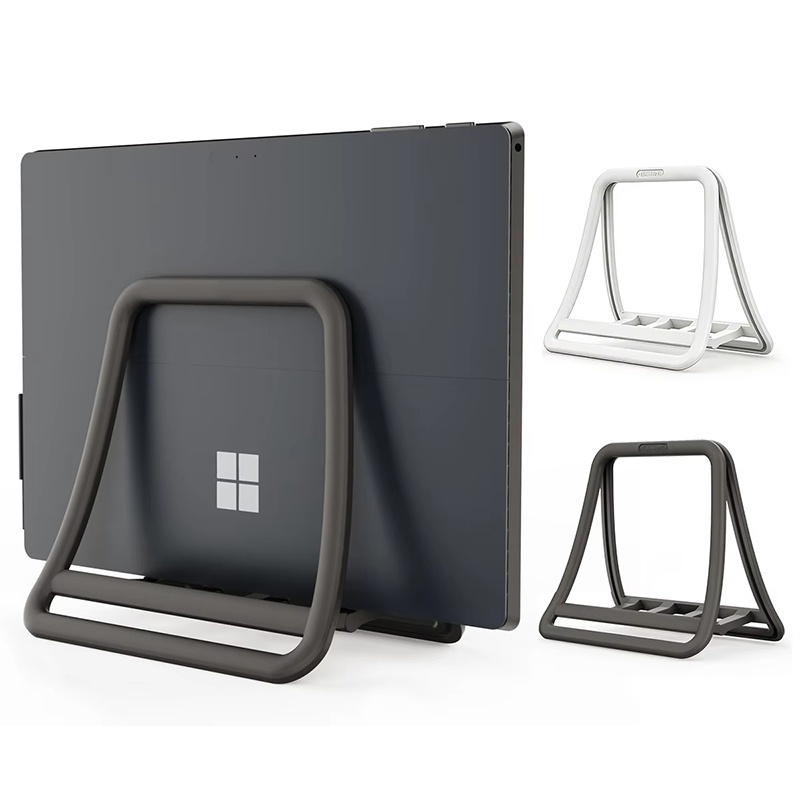 Laptop Stand Riser - Universeller vertikaler Laptop-Ständer, Laptop-Desktop-Halter, faltbare Tablet-Halterung