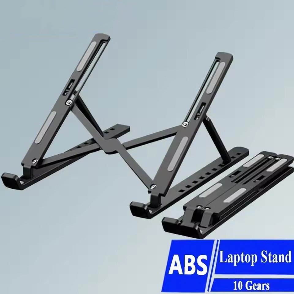Mac Laptop Accessories - Faltbarer Laptop-Ständer, verstellbar, tragbar, faltbar, Halterung,