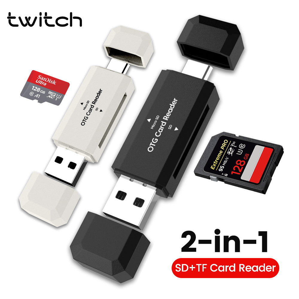 Laptop Accessories And Gadgets - 2-in-1 Typ-C SD TF Kartenleser USB