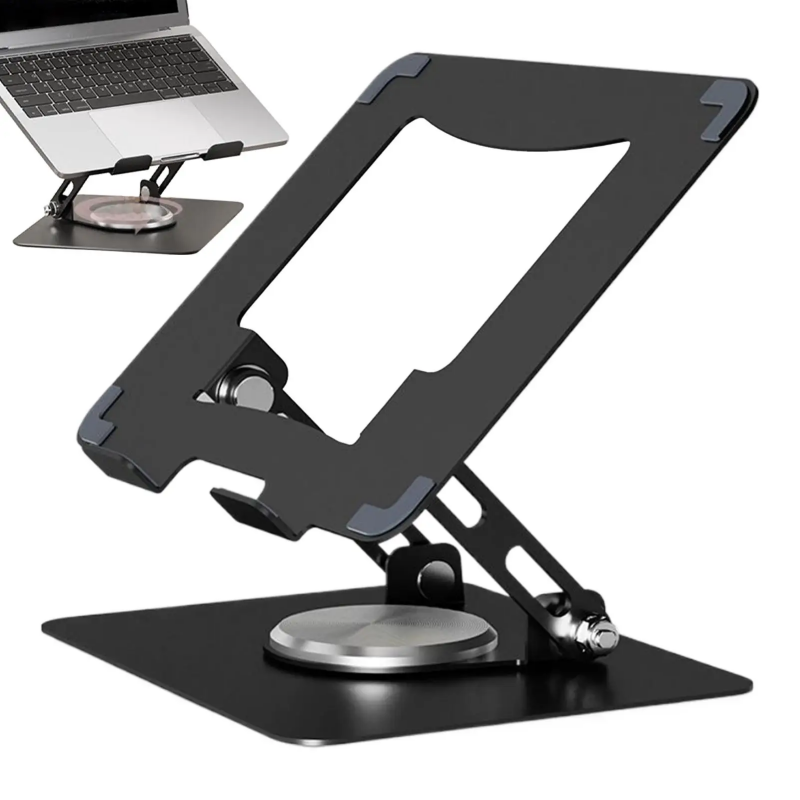 Laptop Ergonomic Accessories - LUSQI 360° ° Rotierender Laptop-Ständer, zweiachsige