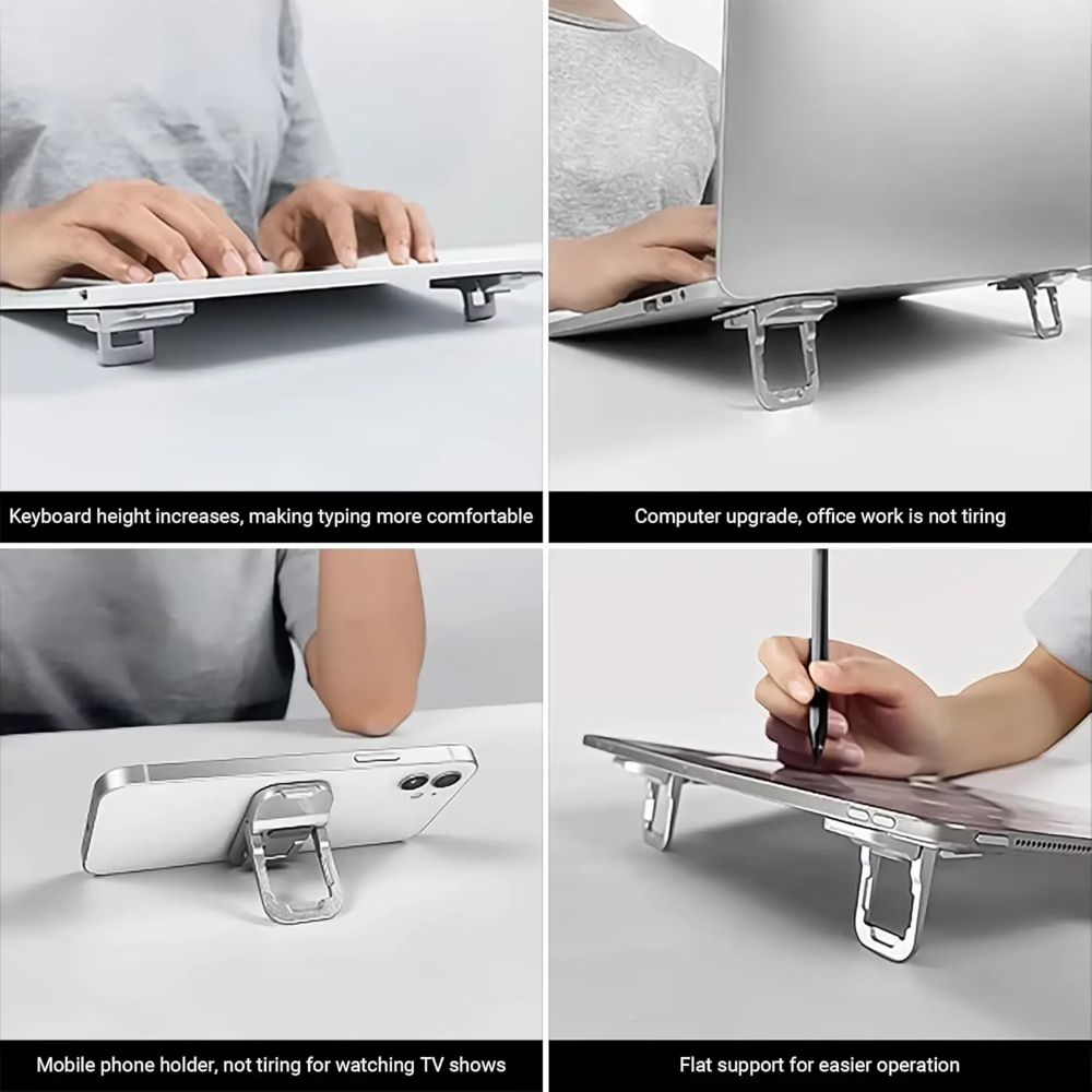 1Set faltbarer Mini-Laptop-Stä – Laptop Stand Riser Bewertung und Preis