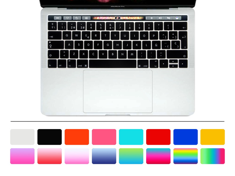 HRH Spanische EU-Silikon-Tasta – Mac Laptop Accessories Bewertung und Preis