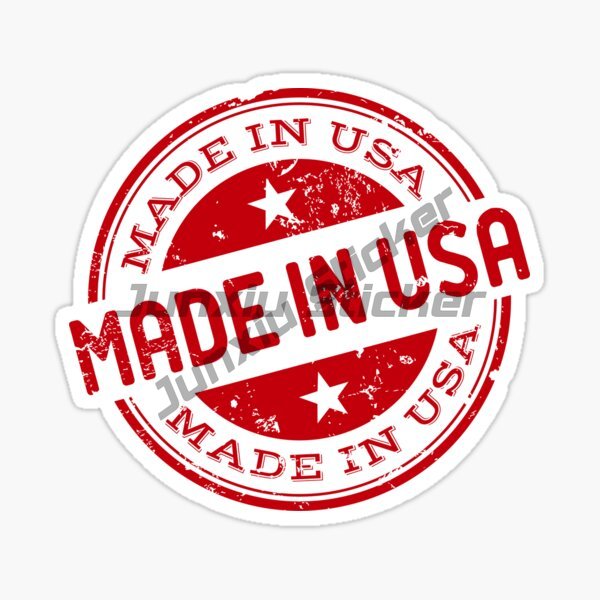 MADE IN USA Flaggen-Vinyl-Auto – Laptop Accessories Wholesale Bewertung und Preis