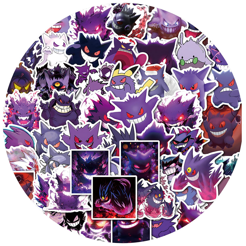 50-100 Stück Gengar Anime-Aufk – Laptop Accessories Wholesale Bewertung und Preis