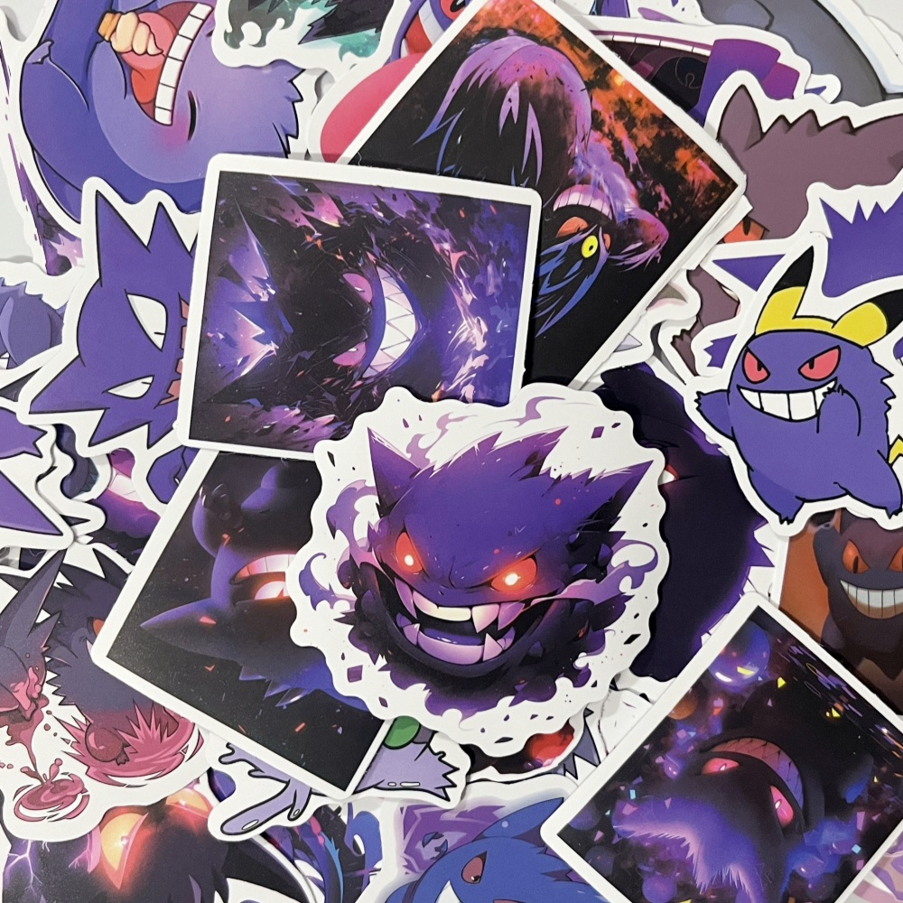50-100 Stück Gengar Anime-Aufk – Laptop Accessories Wholesale Bewertung und Preis