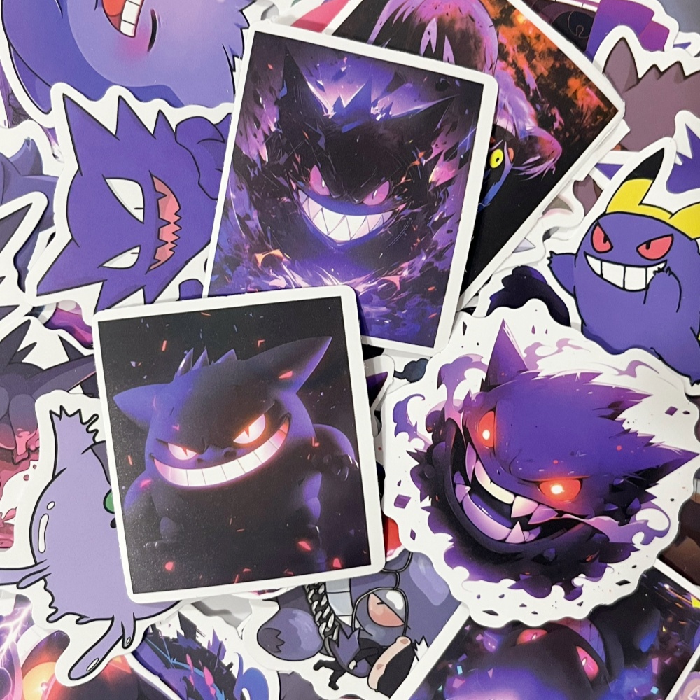 50-100 Stück Gengar Anime-Aufk – Laptop Accessories Wholesale Bewertung und Preis