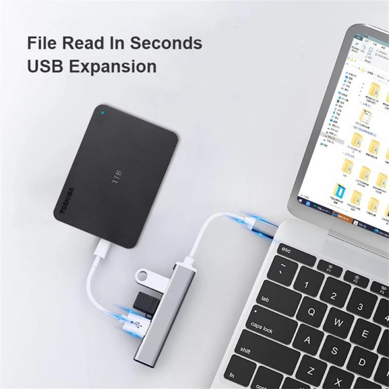 4-in-1 USB C HUB 3.0 Typ C 3.0 – Laptop Accessories And Gadgets Bewertung und Preis