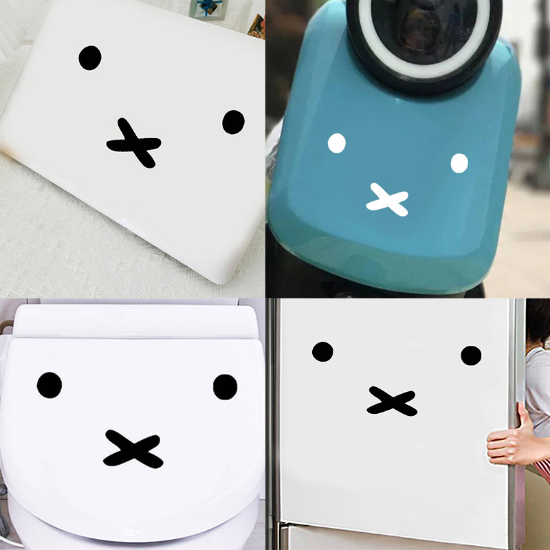 Kawaii Miffy Cartoon Emoji Aut – Laptop Accessories Wholesale Bewertung und Preis