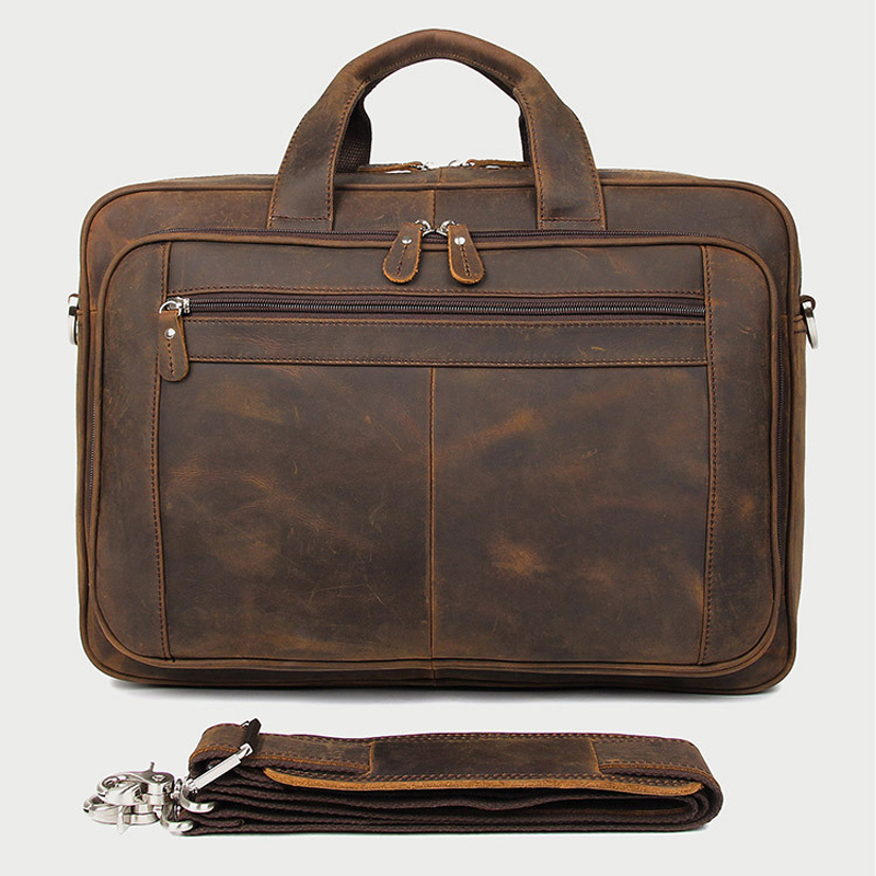 Hochwertige Echtleder-Aktentas – Laptop Accessories Must Have Bewertung und Preis