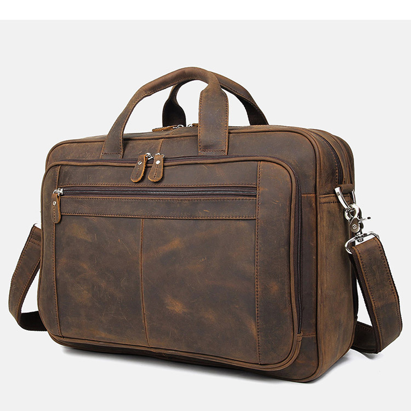 Hochwertige Echtleder-Aktentas – Laptop Accessories Must Have Bewertung und Preis