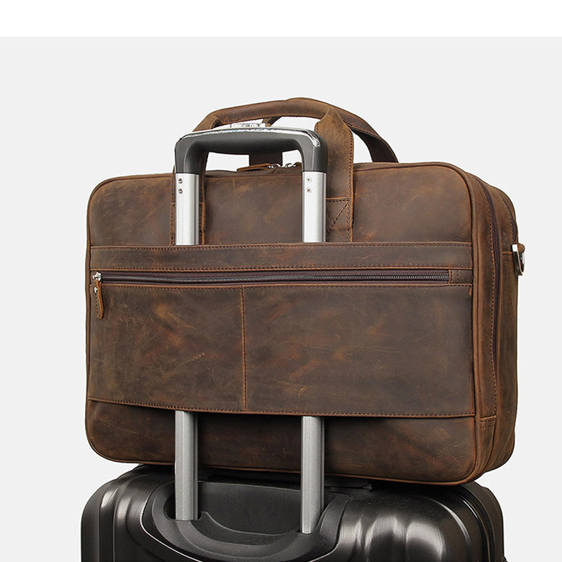 Hochwertige Echtleder-Aktentas – Laptop Accessories Must Have Bewertung und Preis