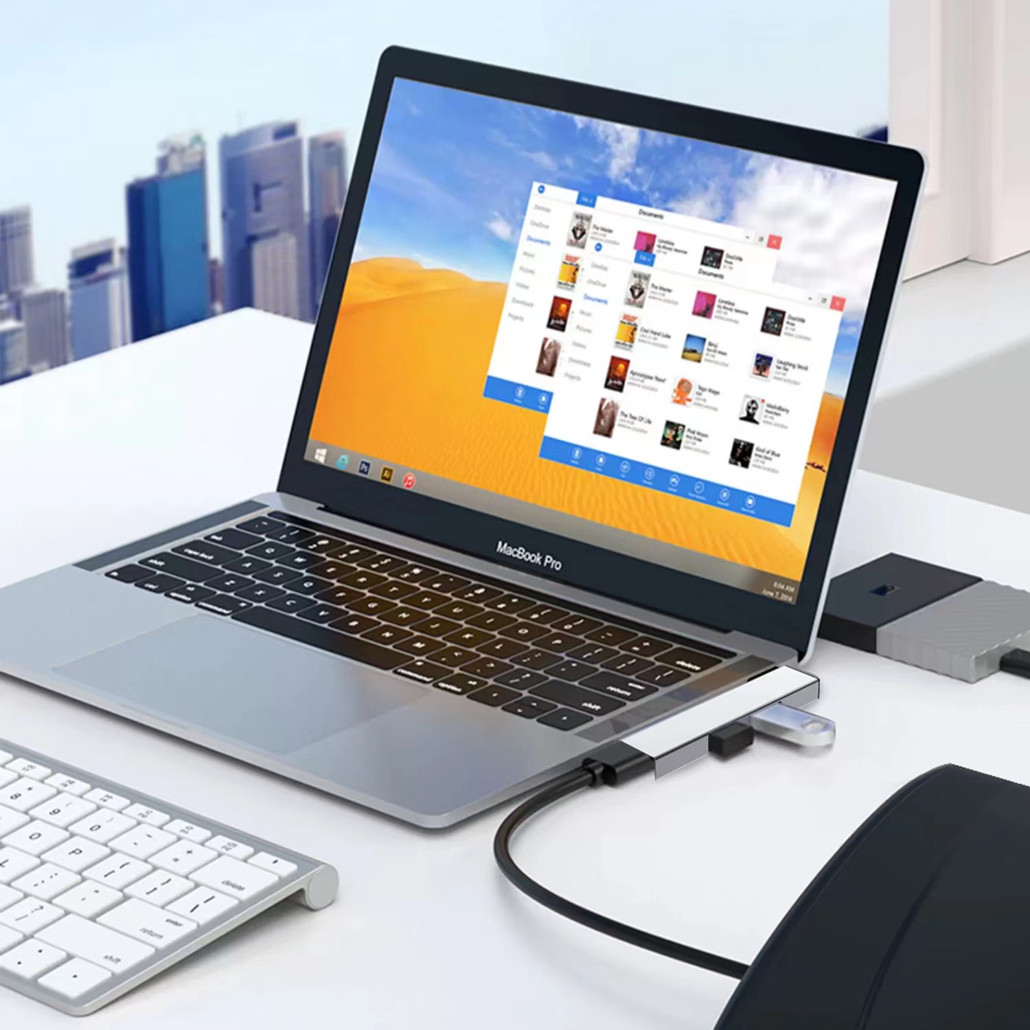 USB-C-Hub 3.0 Typ C 3.1 3-Port – Mac Laptop Accessories Bewertung und Preis