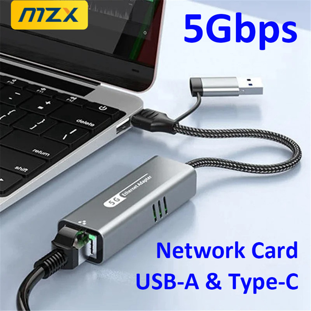 MZX 5000Mbps 5G Netzwerkkarte  – Laptop Accessories And Gadgets Bewertung und Preis