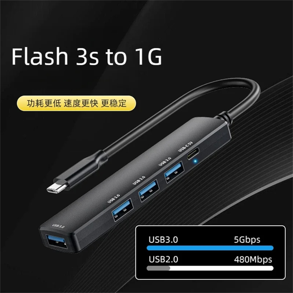 5-Port Multi Splitter Typ C HU – Mac Laptop Accessories Bewertung und Preis